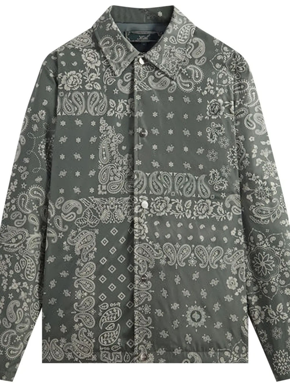 Kith Olive Green Bandana Print Jacket